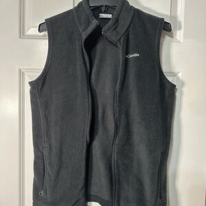 Columbia Black Fleece Vest for kids